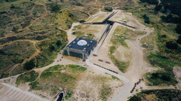 Tirpitz Museum in Blåvand in Denmark